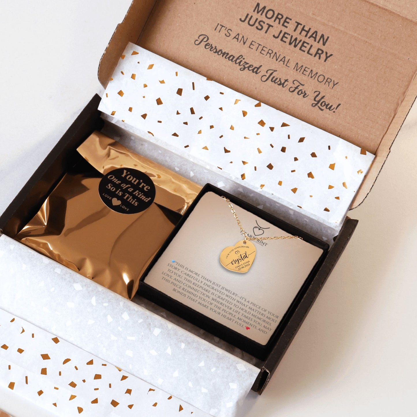 15th Anniversary Heart Necklace
