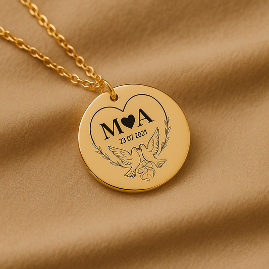Timeless Bond Initials Necklace